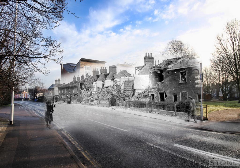 Waterloo Road Raid 1942 © Nick Stone