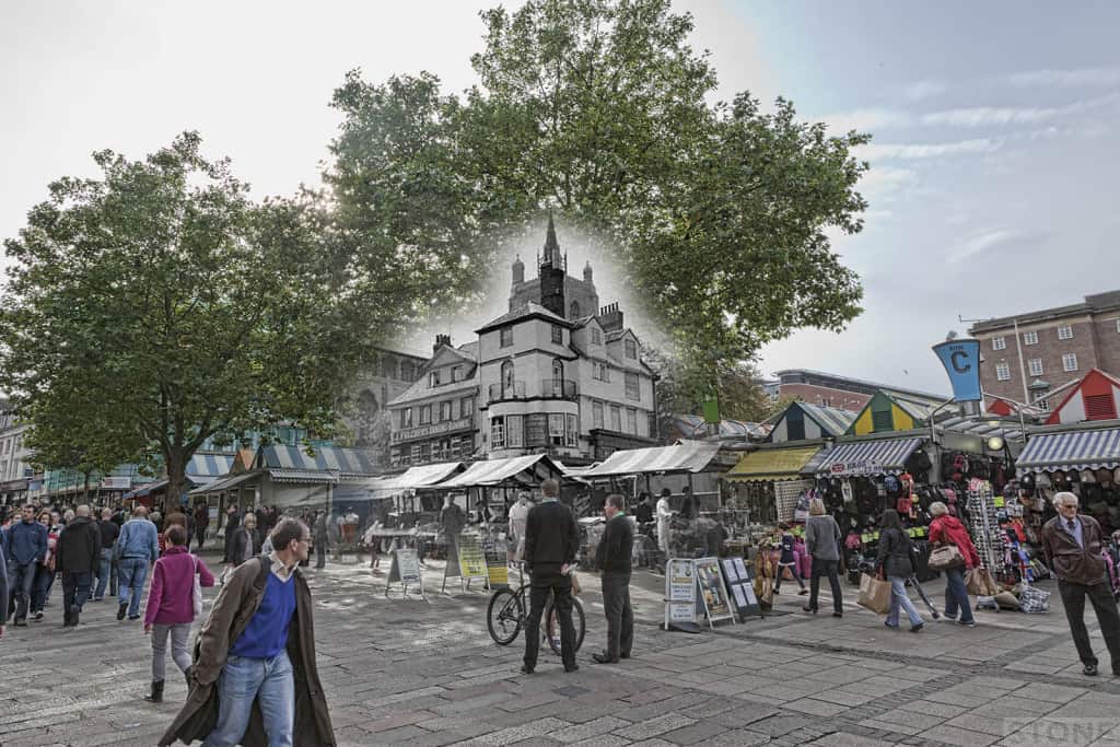 Ghosts: Norwich Market & the Garnet Wolseley 