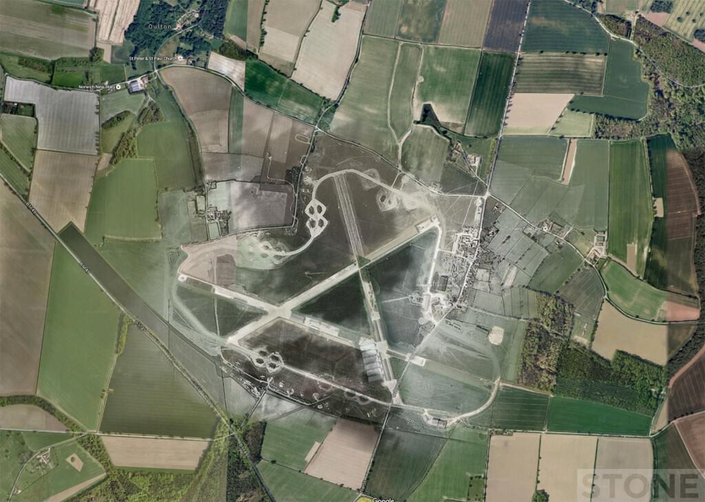 RAF Oulkton Map Overlay Ghost © Nick Stone