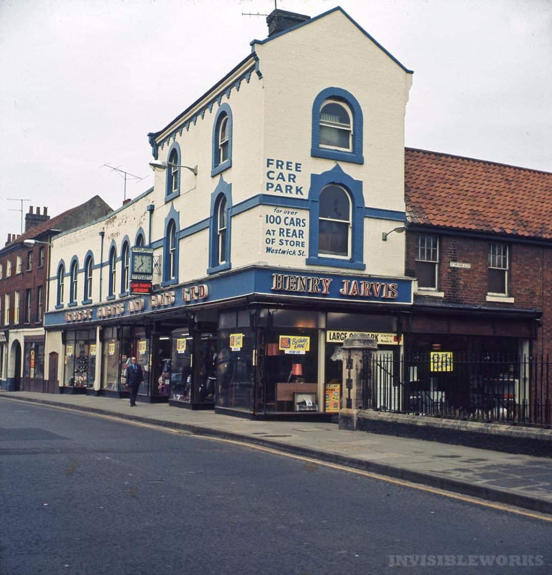 Through glass 1960s Norwich part 4, streets Invisible Works