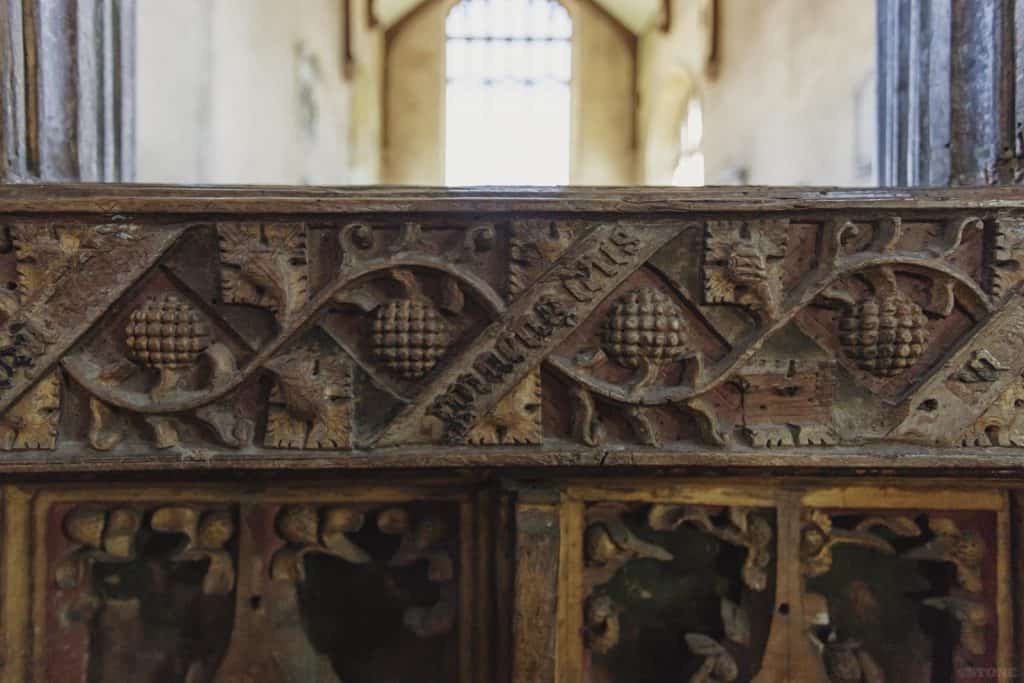 Trunch medieval rood screen